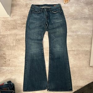Citizens of humanity jeans size 28 flare low rise